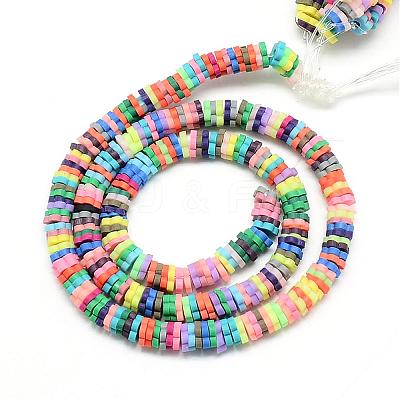 Polymer Clay Bead Strands CLAY-T001-A06-1