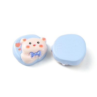 Opaque Cute Cartoon Resin Cabochons LS-CRES-O006-06F-1