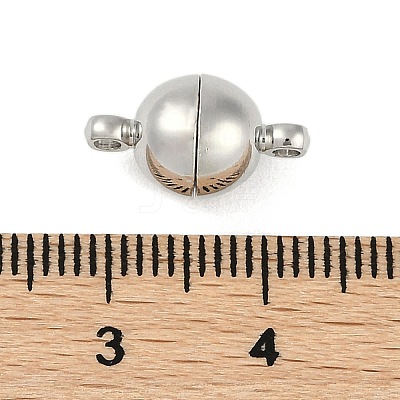 Rack Plating Brass Magnetic Clasps KK-Z070-20P-01-1