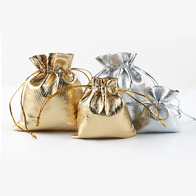 20Pcs 2 Sizes 2 Colors Organza Bags OP-LP0001-06-1