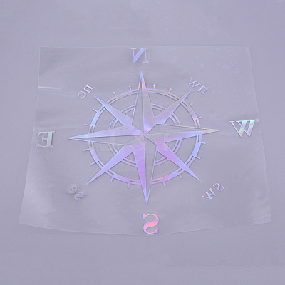 Waterproof PVC Adhesive Sticker Car Stickers DIY-WH0168-70C-1