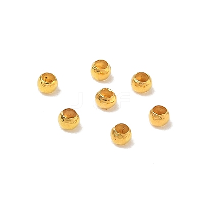 Brass Crimp Beads KK-L019-G-1