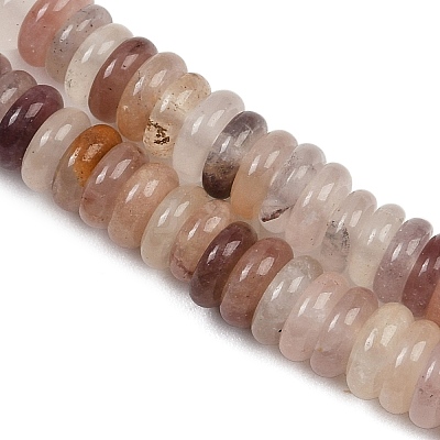 Natural Violet Strawberry Quartz Beads Strands G-Q159-B31-01-1