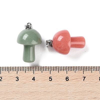 Synthetic Noctilucent Stone/Luminous Stone Pendants G-Z054-07-1