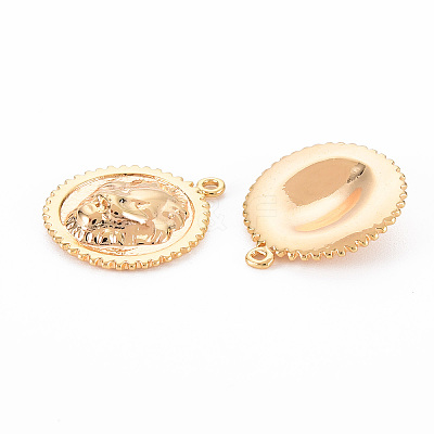 Brass Pendants KK-S356-512-NF-1