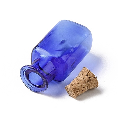 Rectangle Miniature Glass Bottles GLAA-H019-06C-1