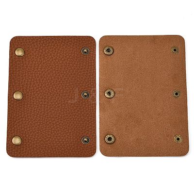 8Pcs 4 Colors PU Leather Handle Protector Strap Covers DIY-PH0006-69-1