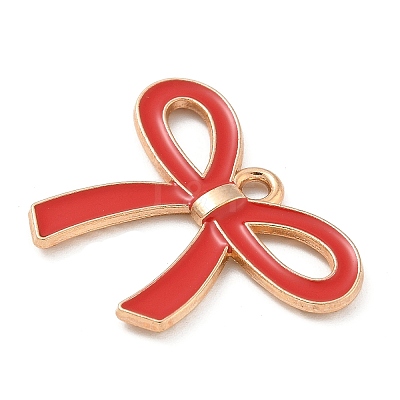 Alloy Enamel Pendants ENAM-A008-10KCG-03-1
