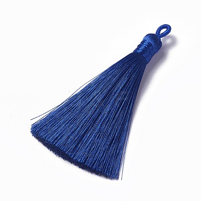 Polyester Tassel Pendants FIND-I009-B09-1