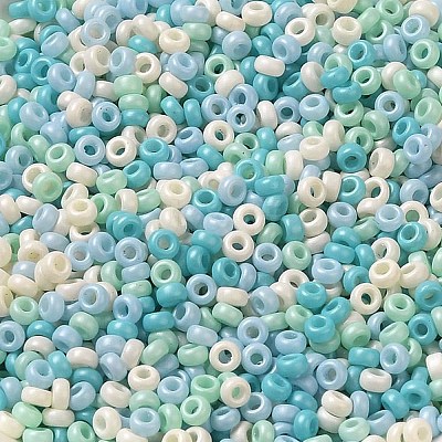 Baking Paint Glass Seed Beads SEED-P006-03A-17-1