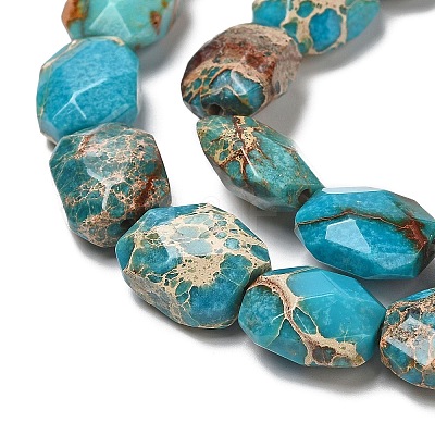 Natural Imperial Jasper Beads Strands G-F752-B01-1