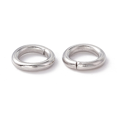 Non-Tarnish 304 Stainless Steel Open Jump Rings STAS-C040-01E-P-1