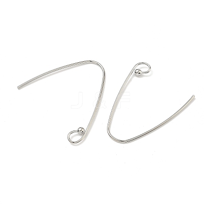 Brass Earring Hooks KK-G557-50P-1