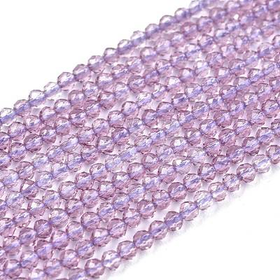 Glass Beads Strands G-K185-16O-1