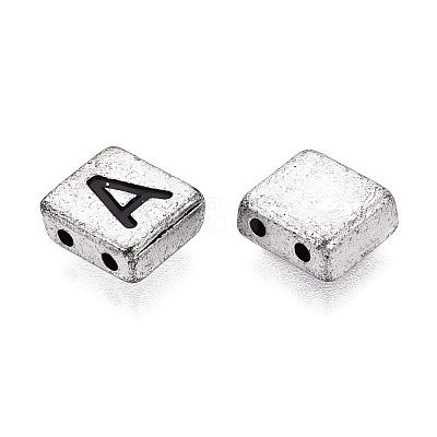 Plating Acrylic Beads PACR-Q010-04AS-1