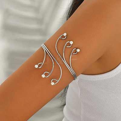 Iron Multi-Strand Spiral Upper Arm Cuff WG80F31-02-1