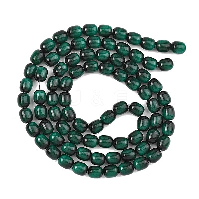 Imitation Tiger Eye Glass Beads Strands X-GLAA-H040-02C-1