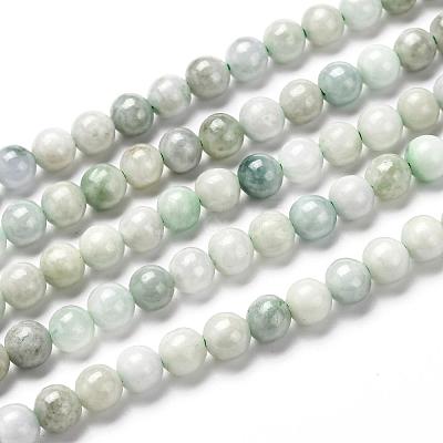 Natural Jadeite Beads Strands G-L568-001D-1