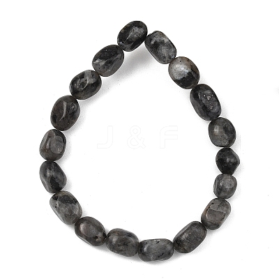 Natural Larvikite Beads Strands GG-C286-A28-1