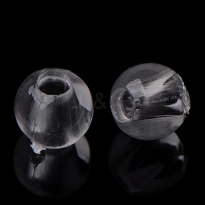 Transparent acrylic beads PL526_4MM-1