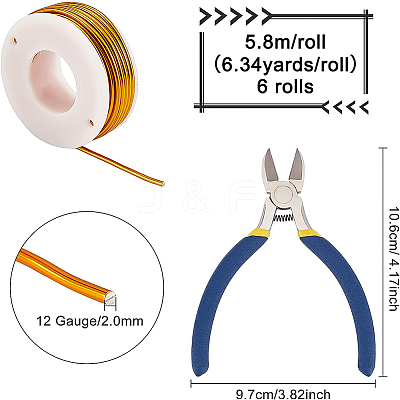Round Aluminum Wire AW-BC0003-31F-2.0mm-1