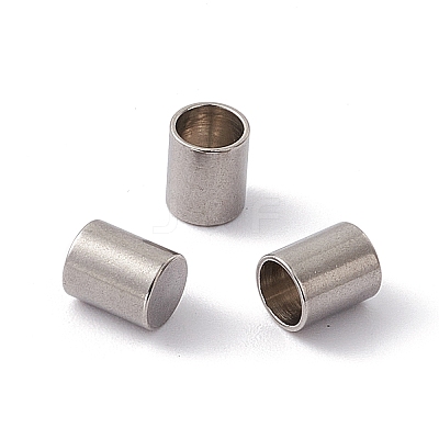 Tarnish Resistant 201 Stainless Steel Cord Ends STAS-G288-01B-P-1