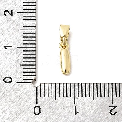 Brass Letter Charms KK-G554-22G-I-1