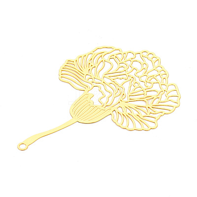 Brass Filigree Big Pendants KKC-T003-31G-1