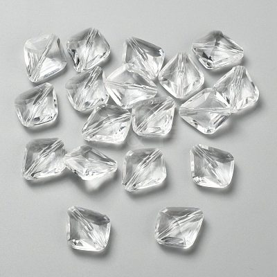 Transparent Acrylic Beads PL6362Y-1