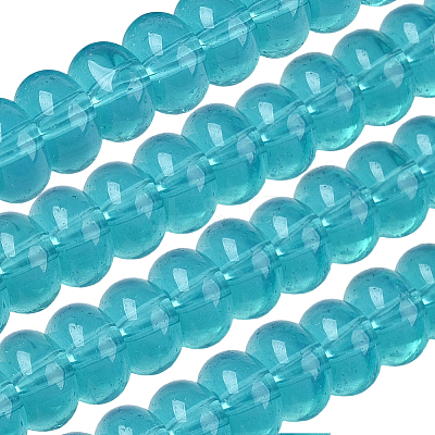 3 Strands Imitation Jade Glass Beads GLAA-PA0001-36B-04-1
