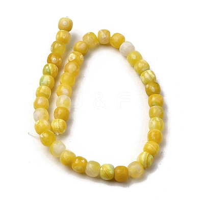 Dyed & Heated Natural Fire Crackle Agate Beads Strands G-NH0067-A01-1