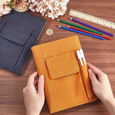 2Pcs 2 Color PU Leather Book Cover AJEW-CP0008-70A-1
