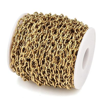 304 Stainless Steel Figaro Chains SA-CBA6E2D-01G-1