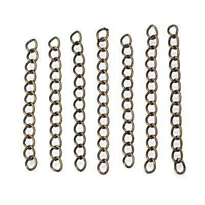 Iron Ends with Twisted Chains CH-CH017-5cm-AB-1