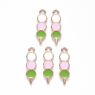 Alloy Enamel Pendants X-ENAM-N054-029B-1