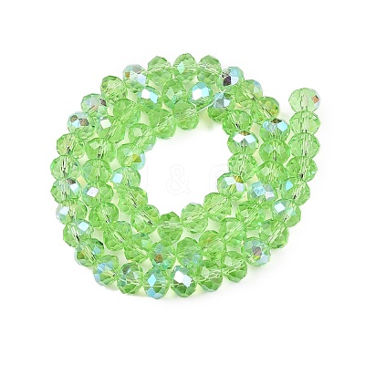 Electroplate Glass Beads Strands LS-EGLA-A044-T8mm-L09-1