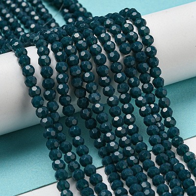 Opaque Glass Beads Stands LS-EGLA-A035-P4mm-D19-1
