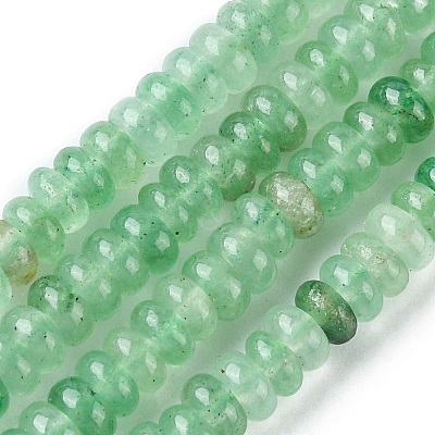 Natural Green Aventurine Beads Strands G-F748-E02-1