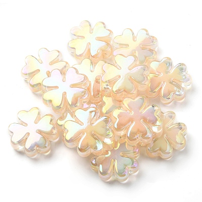 UV Plated Acrylic Beads SACR-G033-03E-1