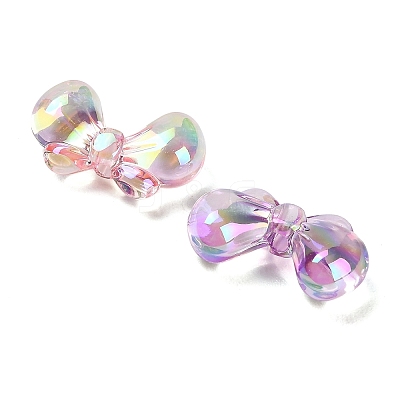 UV Plating Transparent Acrylic Beads AC-CBAD9B6-08-1