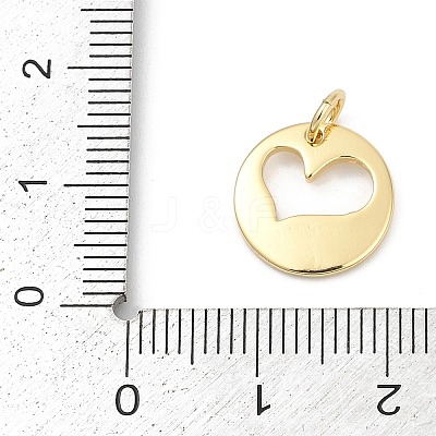 Brass Enamel Charms KK-U062-30G-02-1