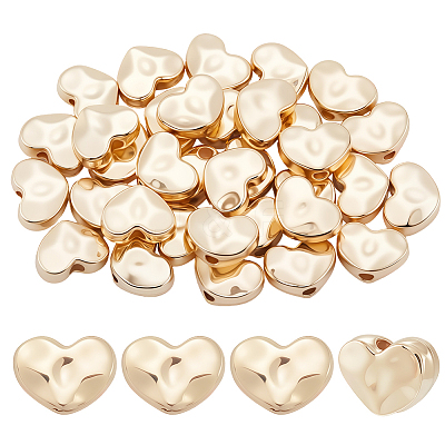 50Pcs Brass Beads KK-BBC0018-53-1