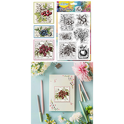 PVC Plastic Clear Stamps DIY-WH0631-0748-1