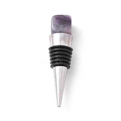 Natural Gemstone Bottle Stoppers G-D479-02P-01-1