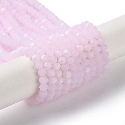 Imitation Jade Glass Beads Strands X1-EGLA-A034-J4mm-MB02-1