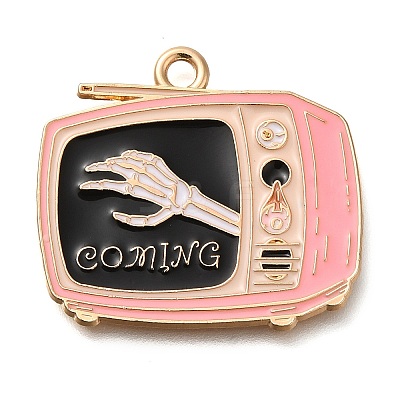 Alloy Enamel Pendants ENAM-Q508-03F-1