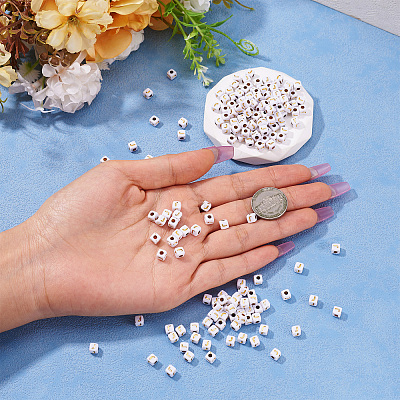 Opaque Acrylic Beads MACR-TAG0001-07J-1