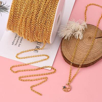 Iron Rolo Chains CH-S068-G-LF-1