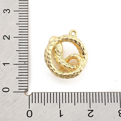 Brass Micro Pave Cubic Zirconia Pendants KK-M321-01G-G02-1