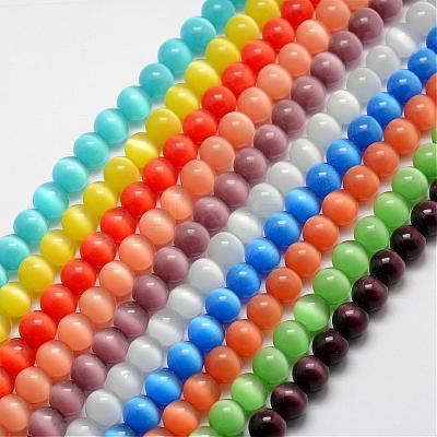 Cat Eye Beads CER10mm-M-1